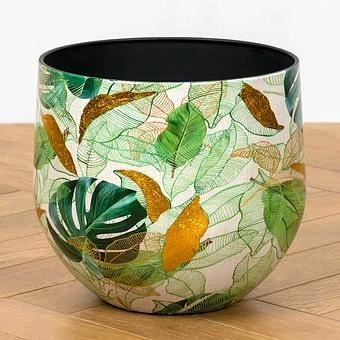 Кашпо Effectory Savage Garden Bowl Pot Botanical Medium