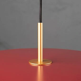Подвесной светильник Asteria Hanging Lamp Medium алюминий Ruby Red Aluminium - ракурс 3