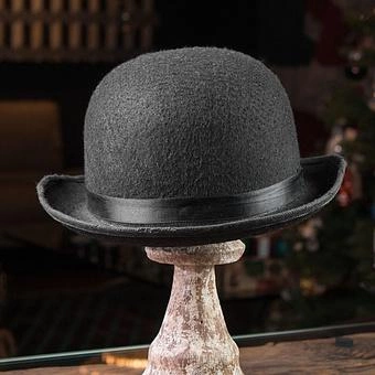 Винтажный котелок Vintage Bowler Hat - ракурс 2