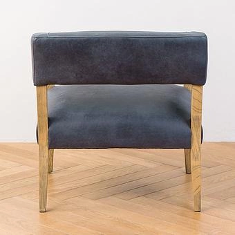 Стул Milano Chair натуральная кожа British Green - ракурс 5