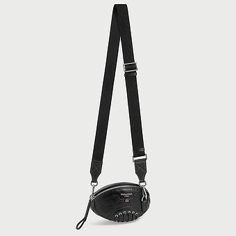 Сумка Skid Obolensky Bag натуральная кожа Bowler Black - ракурс 6
