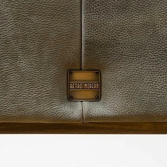 Кресло Cupertino Chair RM натуральная кожа Anthracite Nubuck