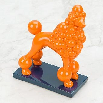 Статуэтка Poodle Ushi Orange - ракурс 2
