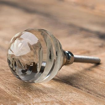 Набор из 5-ти мебельных ручек Set Of 5 Knobs Clear Glass Anvers - ракурс 9