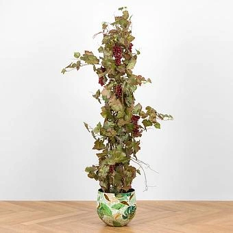 Искусственное растение Vine With Red Grapes 160 cm