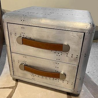 Тумба-сундук Legacy Side Table A натуральная кожа Gucci Brown