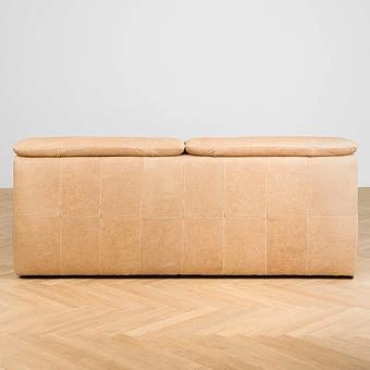 Двуспальная кровать-реклайнер Toro Motion Bed US King натуральная кожа Freehand Waxed Nutmeg - ракурс 4