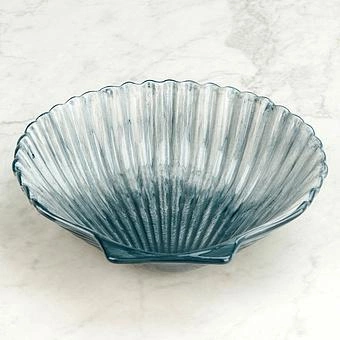 Сервировочное блюдо Shell Plate Blue - ракурс 4