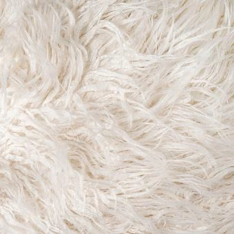 Декоративная подушка Alaska Square Cushion Medium искусственный мех Mongolia Cream - ракурс 4
