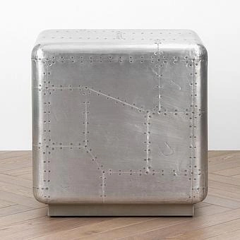 Тумба-сундук Legacy Side Table A натуральная кожа Gucci Brown - ракурс 4