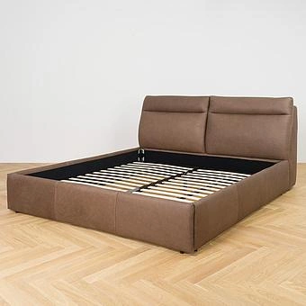 Двуспальная кровать-реклайнер Kosinski Motion Bed US King натуральная кожа Freehand Tipped Chocolate