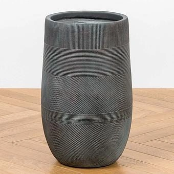 Кашпо Ergo Graphics Tall Pot Oxide Copper Patina Small