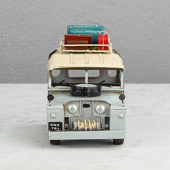 Статуэтка Vintage Landrover With Luggage - ракурс 2