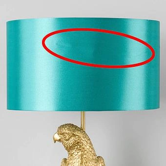 Бра Wall Lamp Parrot Percy With Turquoise Shade discount3 - ракурс 3