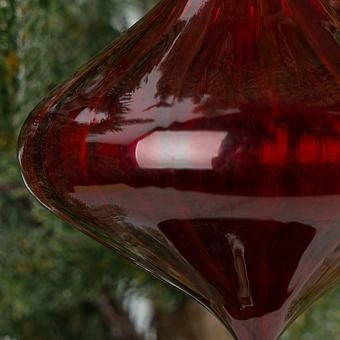 Ёлочная игрушка Spinning Top Red 12 cm - ракурс 3