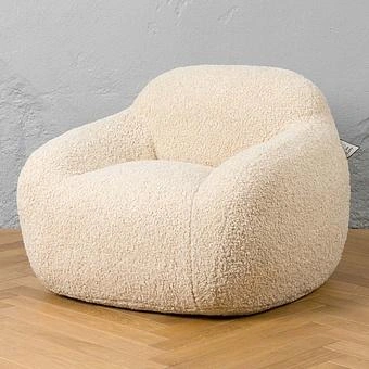 Кресло Snuggy Chair искусственный мех Shearling Natural