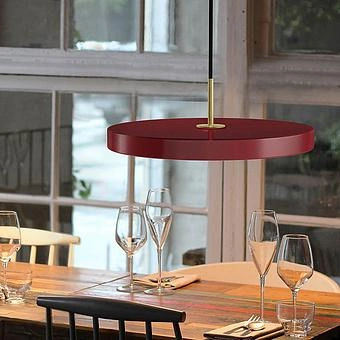 Подвесной светильник Asteria Hanging Lamp Medium алюминий Ruby Red Aluminium - ракурс 9