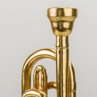 Подсвечник Trumpet Candle Holder Gold - ракурс 8