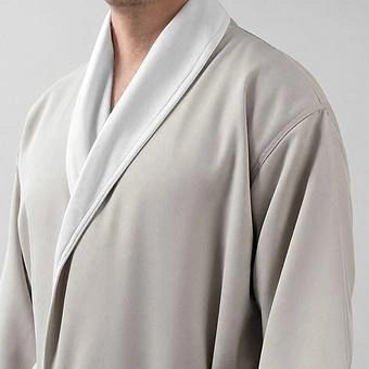 Халат домашний Capitol Collection Bathrobe With Pockets Beige XL - ракурс 3