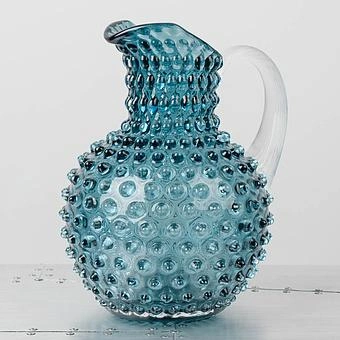 Кувшин Pitcher Hobnail Mineral Blue Grey Large discount1