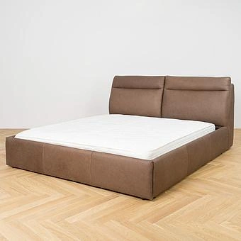 Двуспальная кровать-реклайнер Kosinski Motion Bed US King натуральная кожа Freehand Tipped Chocolate