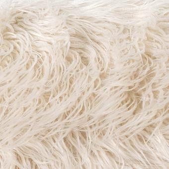 Кресло Snuggy Chair искусственный мех Mongolia Cream - ракурс 7