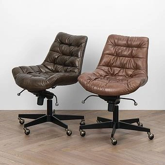 Кресло Madison Office Chair RM натуральная кожа Antique Master - ракурс 10