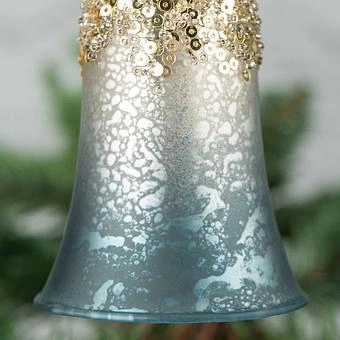 Ёлочная игрушка Snow Bell 9 cm - ракурс 3