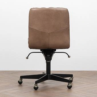 Кресло Coworking Office Chair 2 RM натуральная кожа Sand Elis - ракурс 5