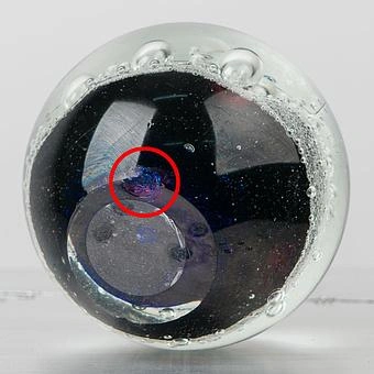 Пресс-папье Glass Paperweight Quasar discount - ракурс 2
