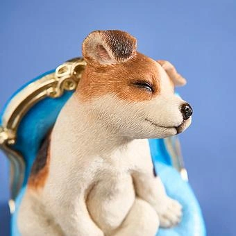 Статуэтка Dog On Armchair - ракурс 3