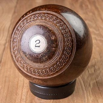 Винтажный мяч для крокета Vintage Croquet Ball 23
