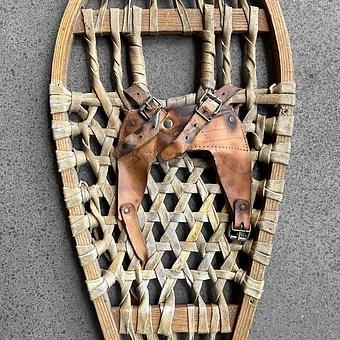 Винтажные снегоступы Vintage Pair of Canadian Snowshoes 5 - ракурс 6