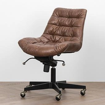 Кресло Madison Office Chair RM натуральная кожа Brown Franco