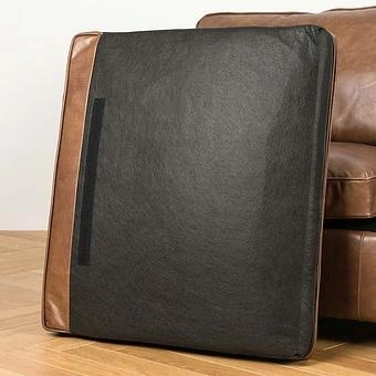 Двухместный диван Minister 2 Seater RM натуральная кожа Brown Franco - ракурс 14