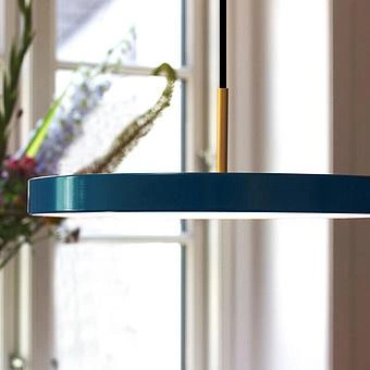 Подвесной светильник Asteria Hanging Lamp Mini алюминий Petrol Blue Aluminium - ракурс 5