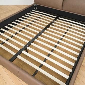 Двуспальная кровать-реклайнер Kosinski Motion Bed US King натуральная кожа Freehand Tipped Chocolate