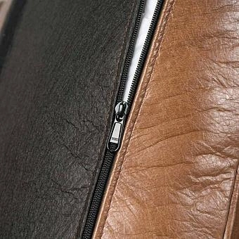 Двухместный диван Minister 2 Seater RM натуральная кожа Brown Franco - ракурс 12