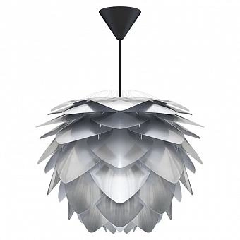 Подвесной светильник Silvia Hanging Lamp With Black Cord Medium пластик Brushed Steel Plastic - ракурс 2