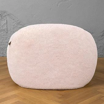 Кресло Snug Chair искусственный мех Big Bear Pink - ракурс 4