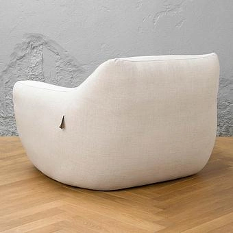 Кресло Summer Snug Chair Mark II полиэстер Faux Linen Natural - ракурс 4