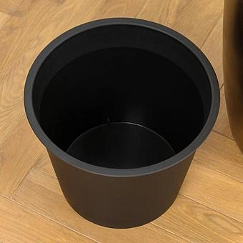 Кашпо Effectory Metal Tall Pot Matte Gold Large - ракурс 6