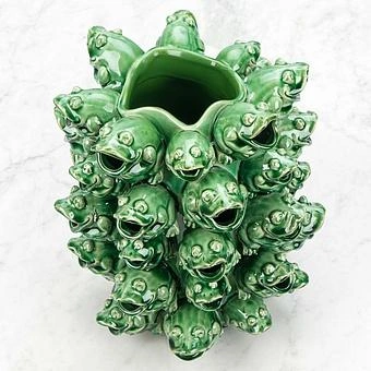 Ваза Frogs Vase Green - ракурс 3