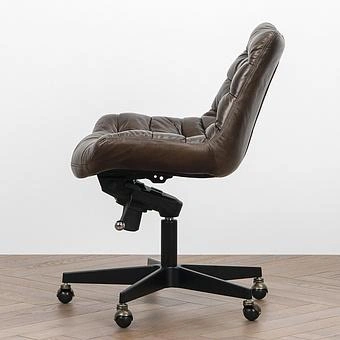 Кресло Madison Office Chair RM натуральная кожа Antique Master - ракурс 4