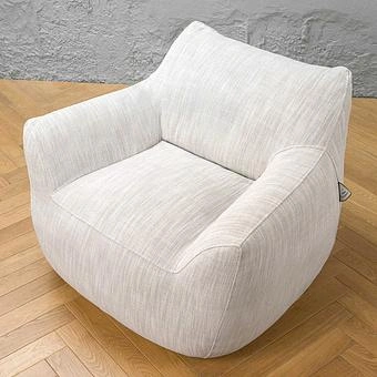 Кресло Summer Snug Chair Mark II лён Prime Washed Linen Flax - ракурс 5