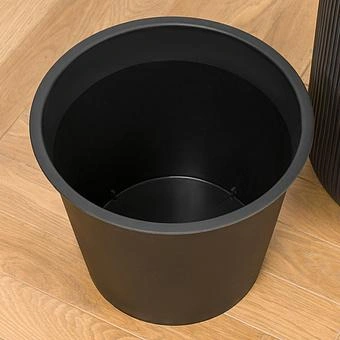 Кашпо Ergo Jet Tall Cylinder Pot Anthracite Large - ракурс 6