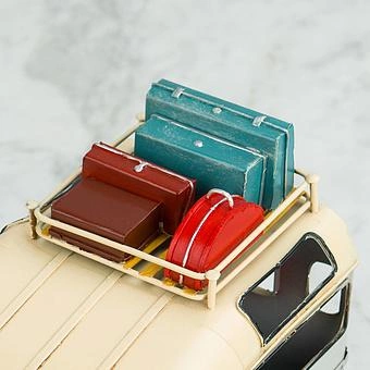 Статуэтка Vintage Landrover With Luggage - ракурс 8