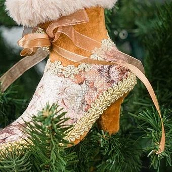 Ёлочная игрушка Women's Boot 13 cm - ракурс 7