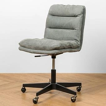 Кресло Coworking Office Chair RM натуральная кожа Anthracite Nubuck - ракурс 2