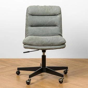 Кресло Coworking Office Chair RM натуральная кожа Anthracite Nubuck - ракурс 3